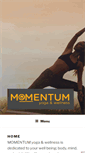 Mobile Screenshot of momentumfitnessnc.com